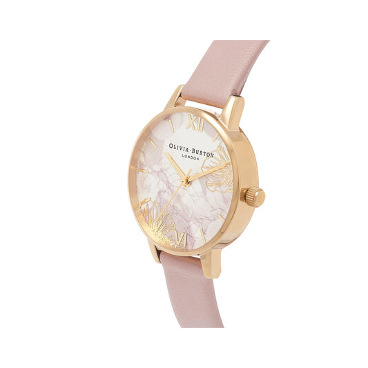 Abstract Florals Vegan Rose Sand & Gold
