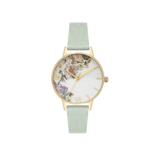 Enchanted Garden Sage & Gold