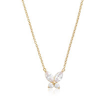 Gold Marquise Necklace