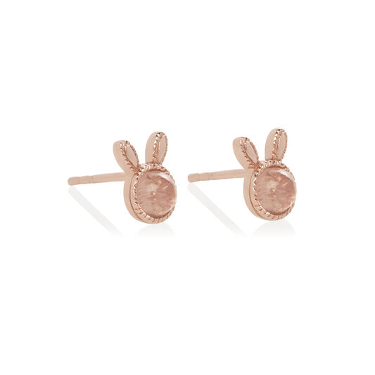 Bunny Gift Set Rose Gold & Pink Crystal