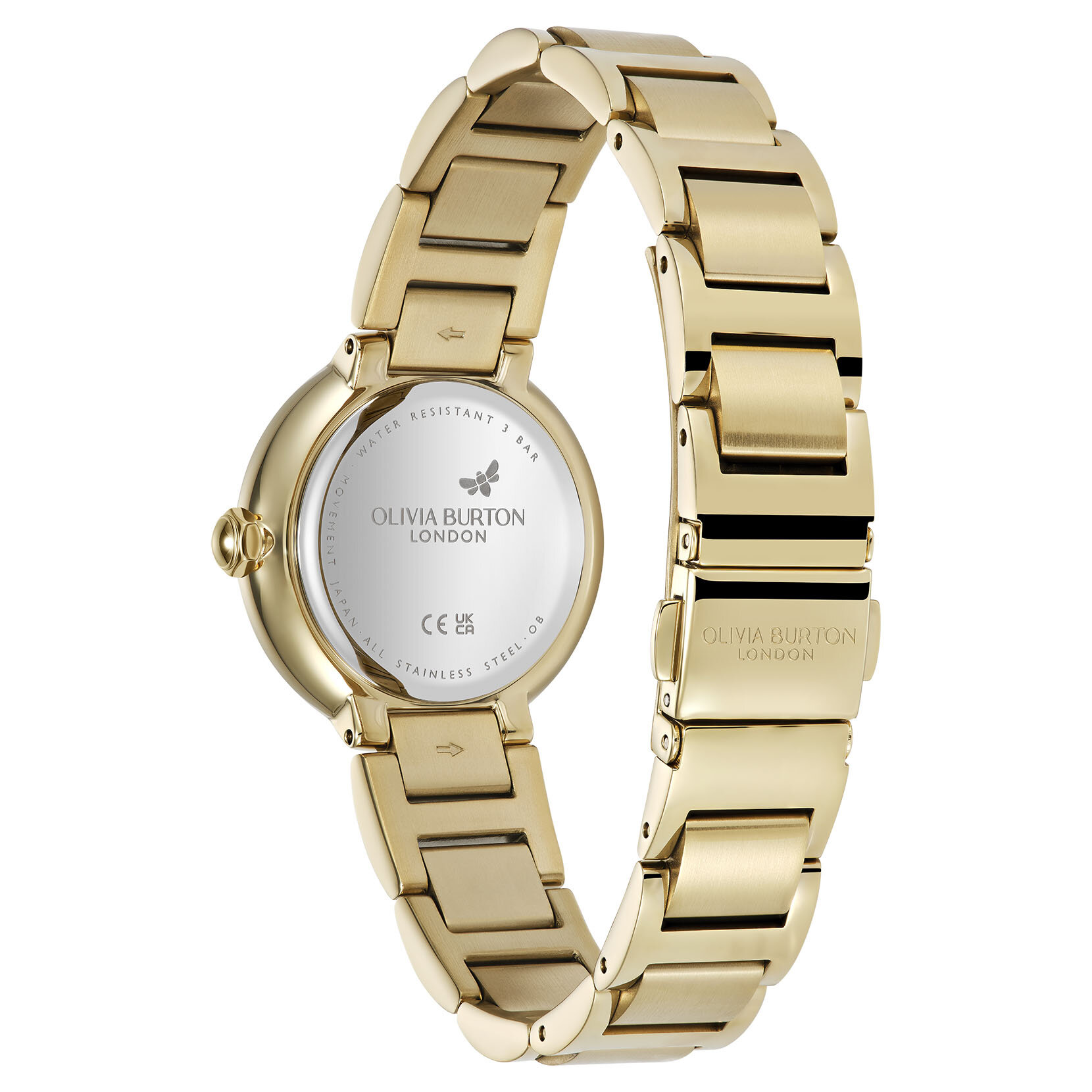 30mm Pembroke Black & Gold Bracelet Watch
