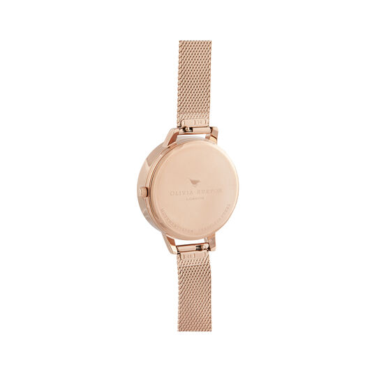 Demi Blush Dial & Rose Gold Mesh