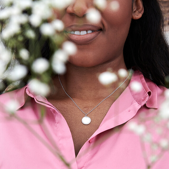 Disc Women's Necklace