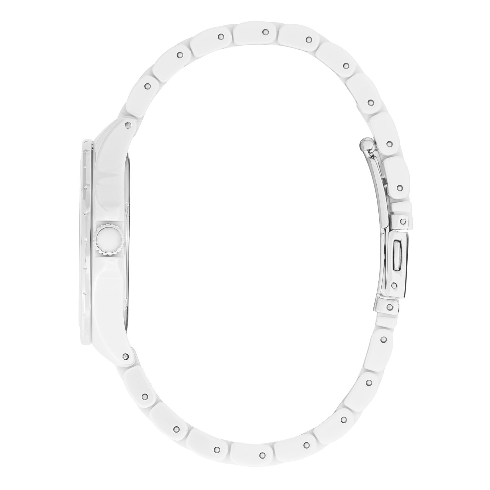 36mm Ceramic White Bracelet Watch