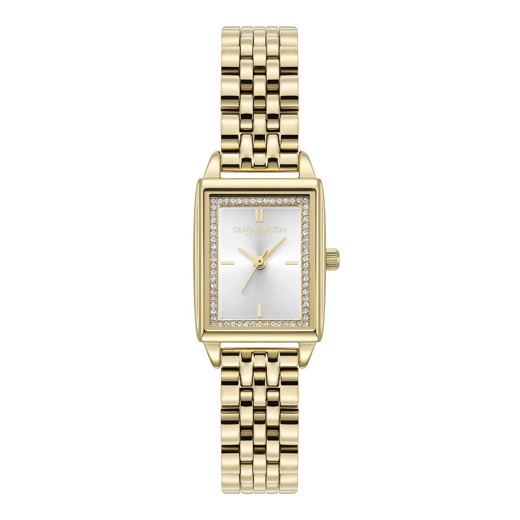 口コミ・レビューで人気商品を探そう Townhouse 21mm Rectangle White & Gold Bracelet Watch 時計