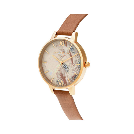 Abstract Florals Honey Tan Gold Olivia Burton London