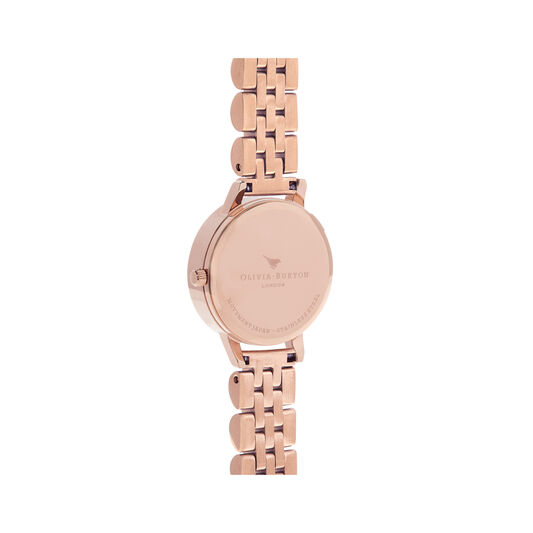 3D Daisy Rose Gold Bracelet