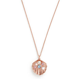 Shell Rose Gold Necklace