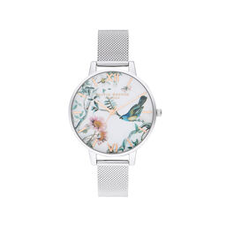 Painterly Prints Rose Gold & Silver Mesh