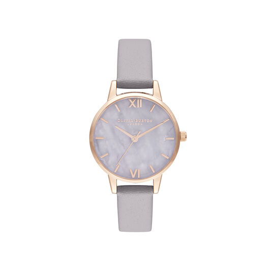 Midi Amethyst Lilac & Rose Gold