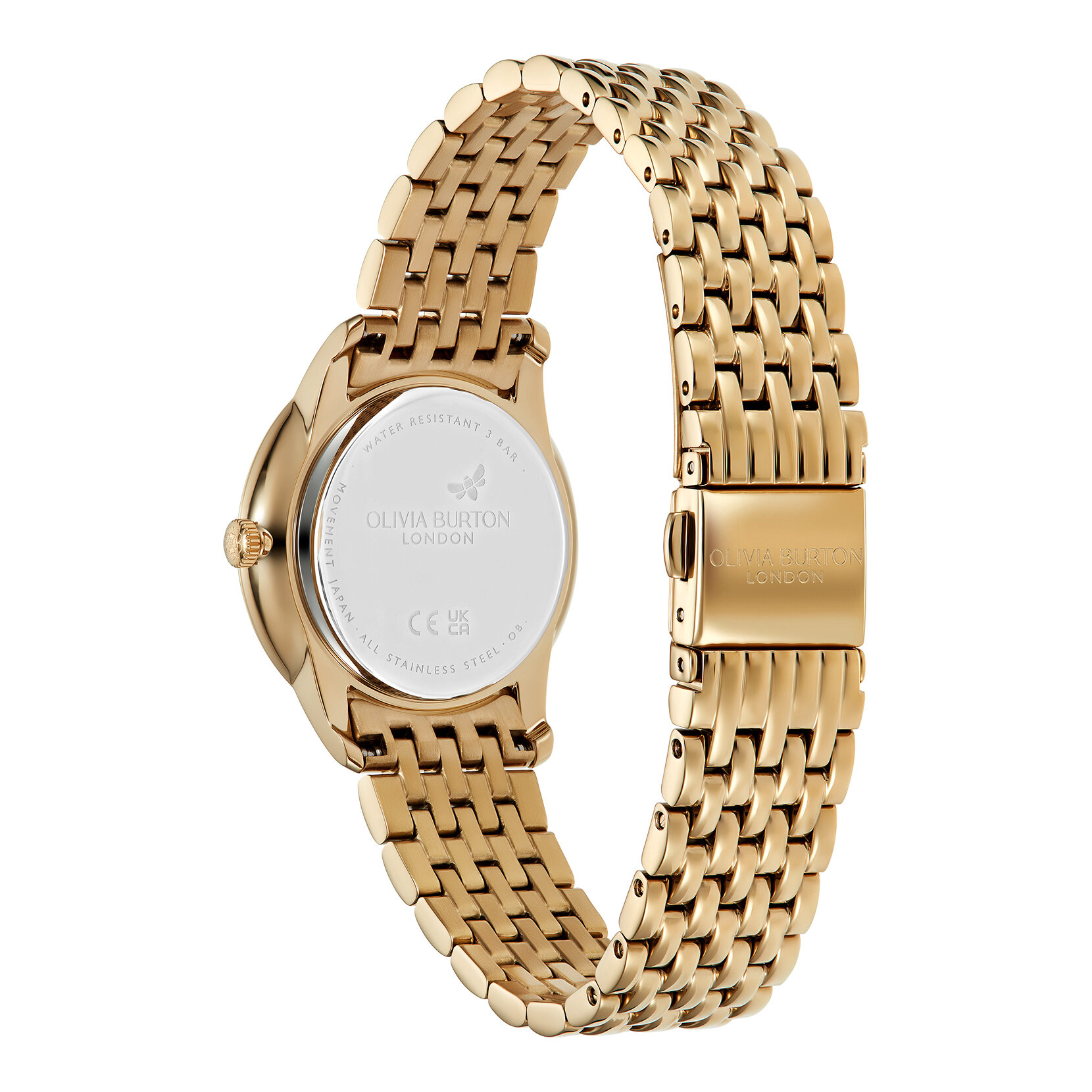 32mm Swirl Sage Green & Gold Bracelet Watch