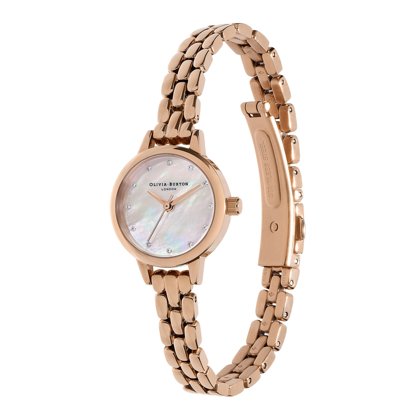 23mm Blush & Rose Gold Bracelet Watch