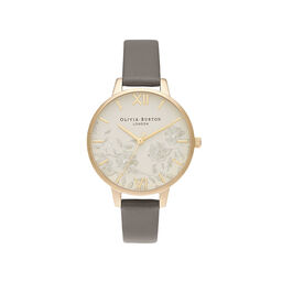 Demi Nude Dial Vegan London Grey & Gold