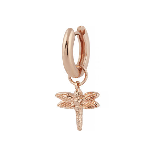 Dragonfly Huggie Charm