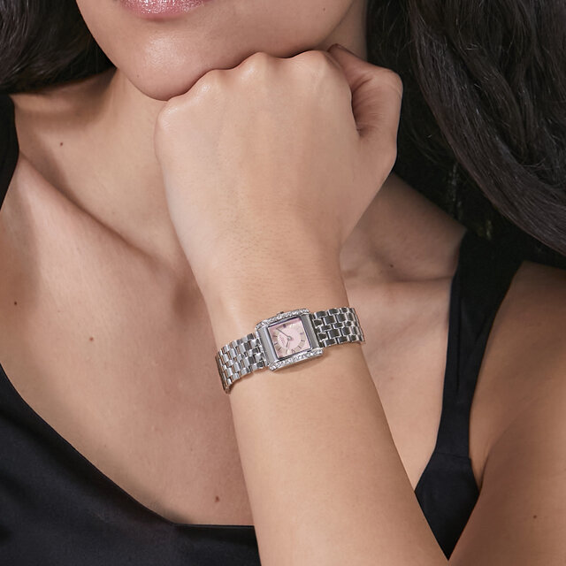 21mm Berkley Blush & Silver Bracelet Watch