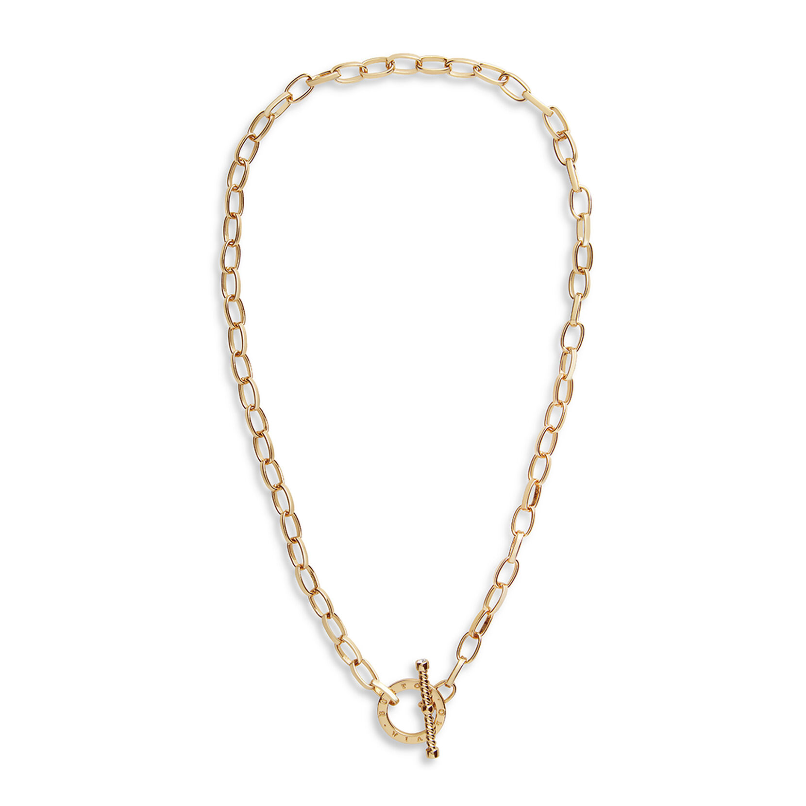 Gold Tbar Necklace