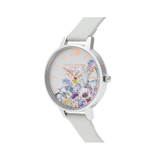 Enchanted Garden Vegan Gray & Silver
