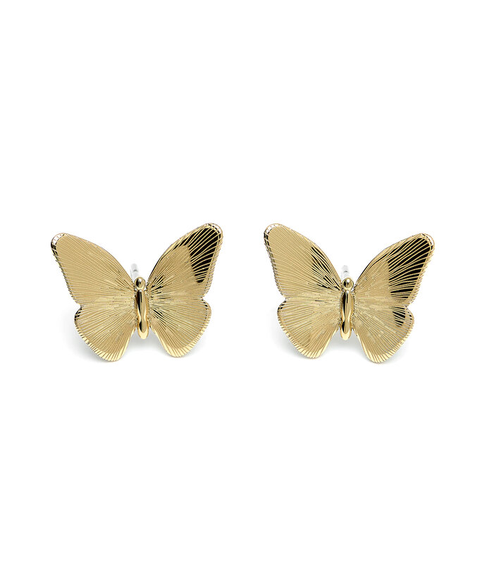 Signature Butterfly Gold Stud Earrings | Olivia Burton London