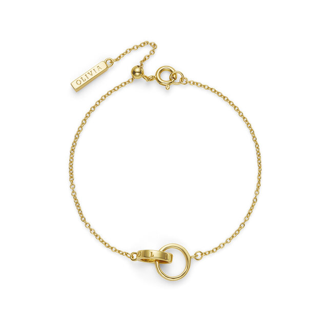 Gold Interlink Bracelet