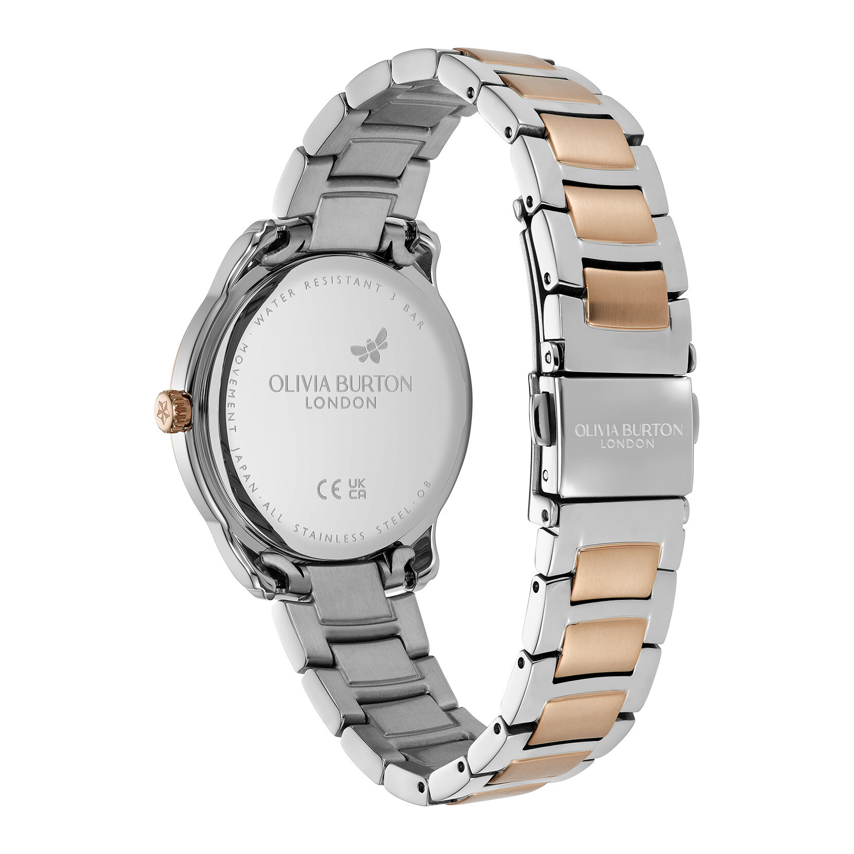 36mm Colourwave Blush Ombre & Two Tone Bracelet Watch