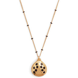 Ladybird Necklace Gold