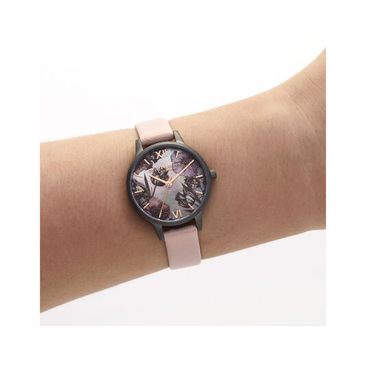 Twilight Midi Dial Watch with gray Mother-Of-Pearl
