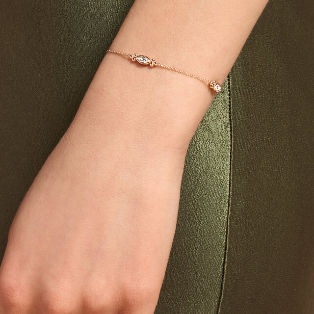 Dainty Rose Gold Plated Bracelet