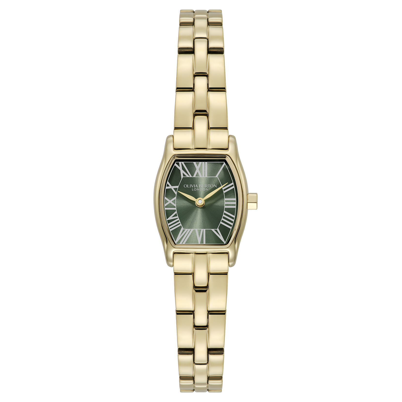 18mm Cambridge Forest Green & Gold Bracelet Watch