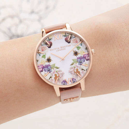 Enchanted Garden Dusty Pink & Rose Gold