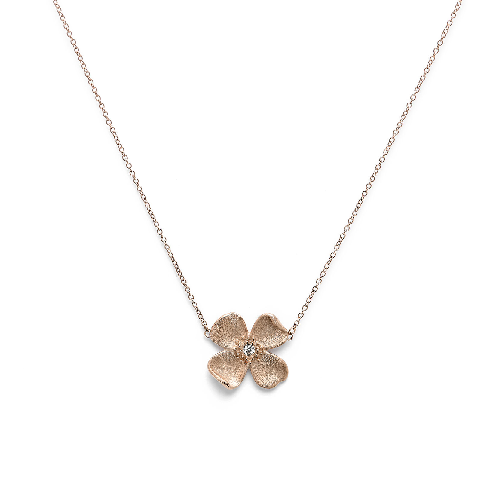Cartier Caresse d'Orchidées diamond and gold necklace