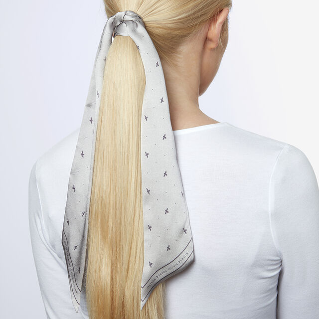 Bee & Dot Skinny Scarf Grey