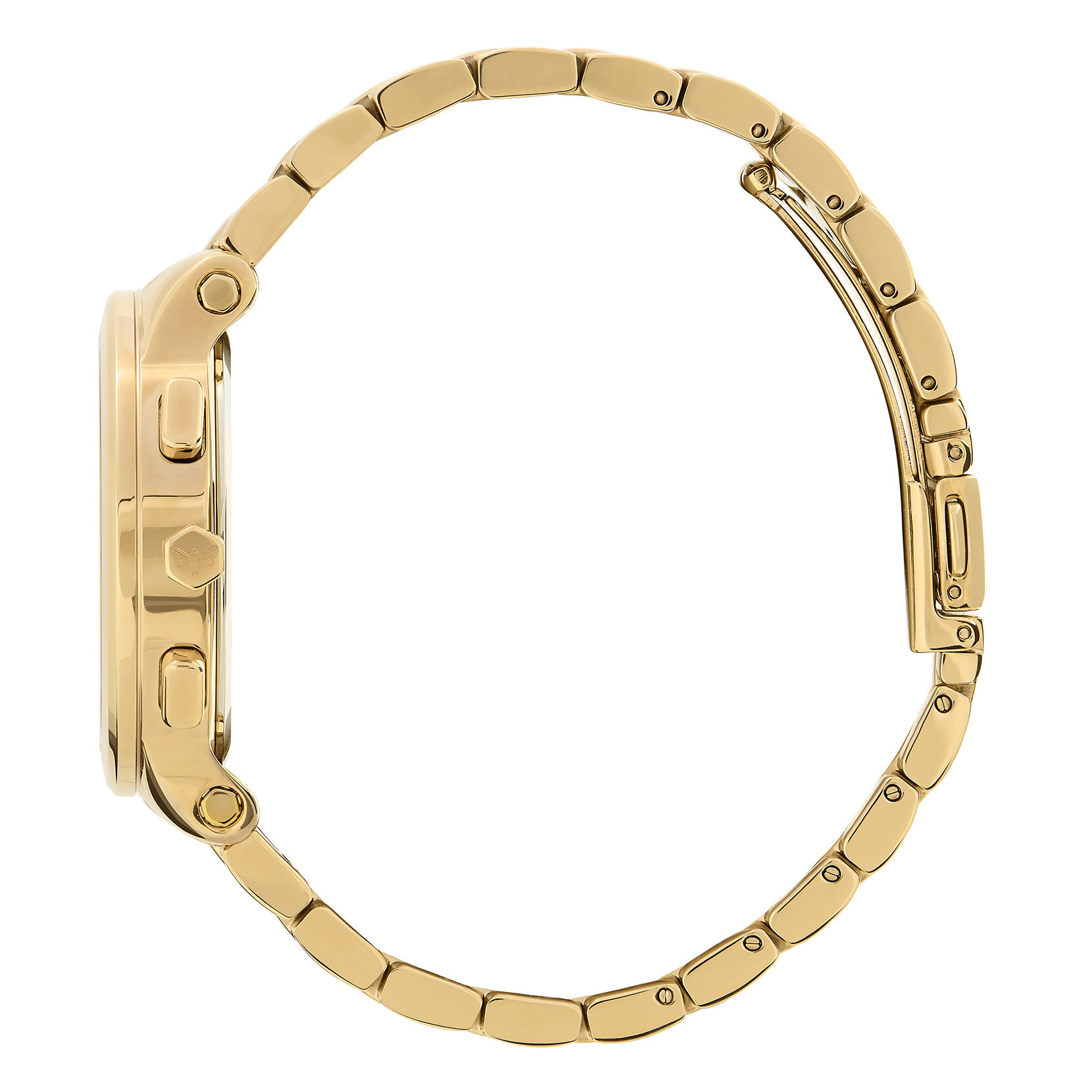 38mm Multi-Function Champagne & Gold Bracelet Watch