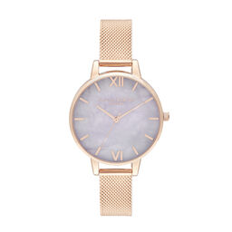 Demi Amethyst London Grey & Rose Gold