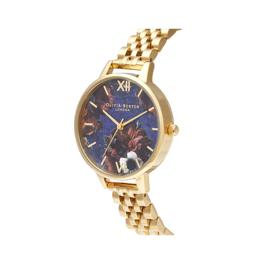 Demi Lapis Lazuli & Gold Bracelet