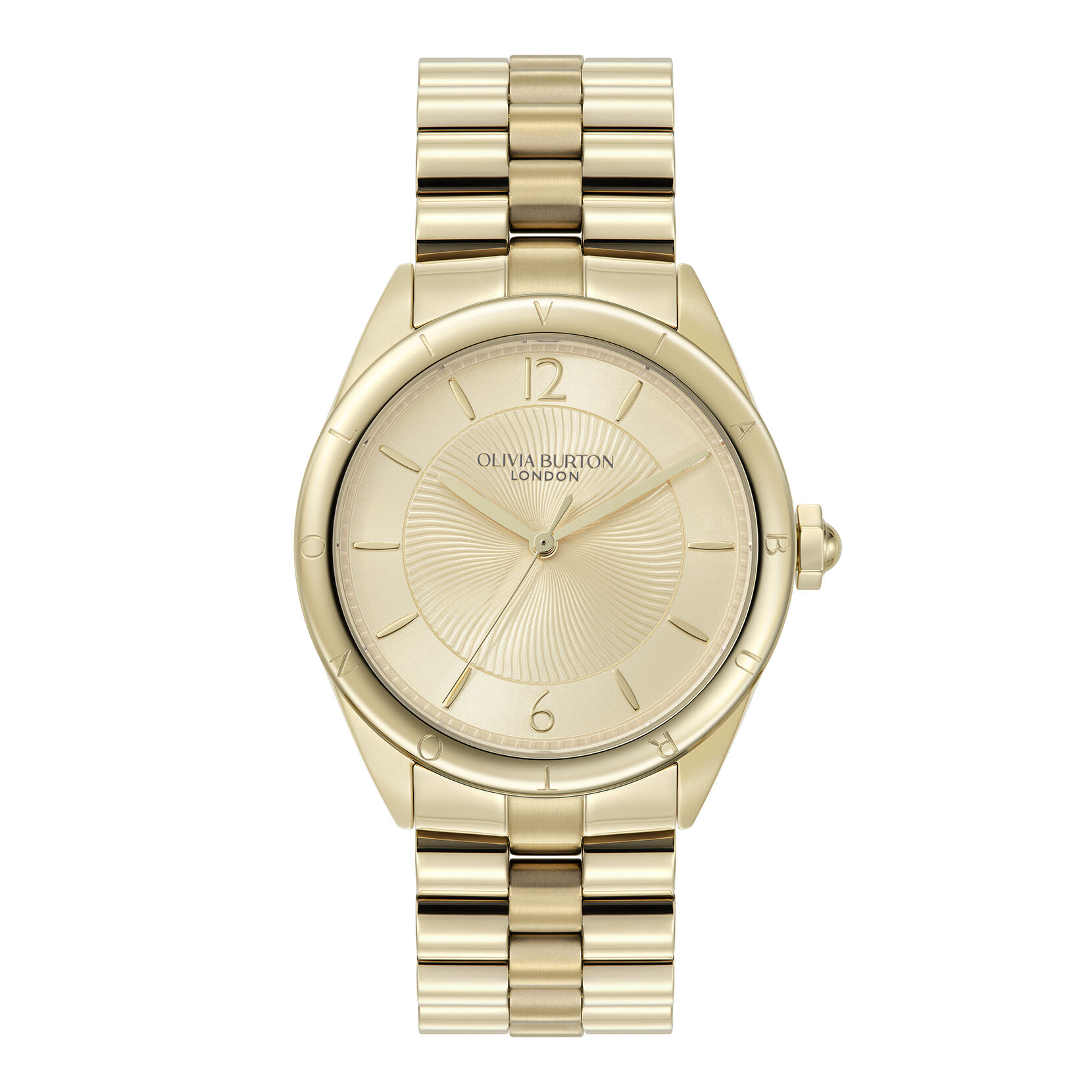 VMPD8-316-23 TOYOTA アナログ腕時計 シルバー/ゴールド Sports Luxe 36mm Swirled Gold Bracelet Watch | Olivia Burton London
