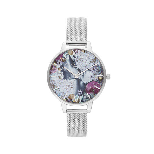 Under the Sea Silver Mesh Watch