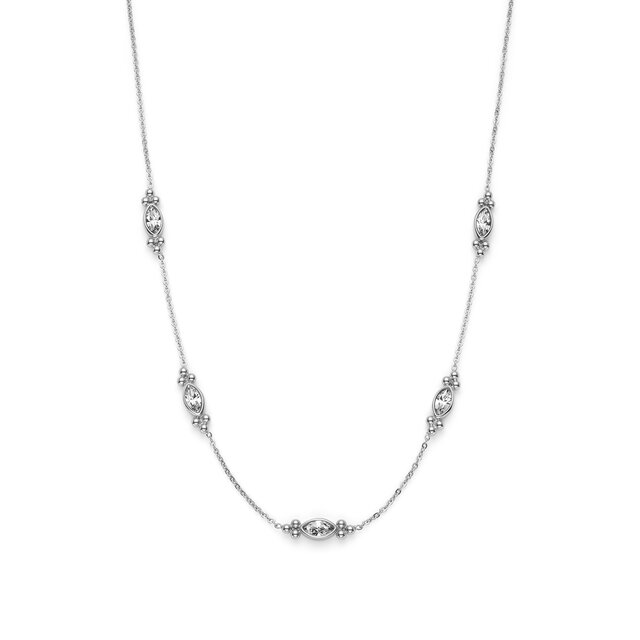 Dainty Silver Tone Necklace