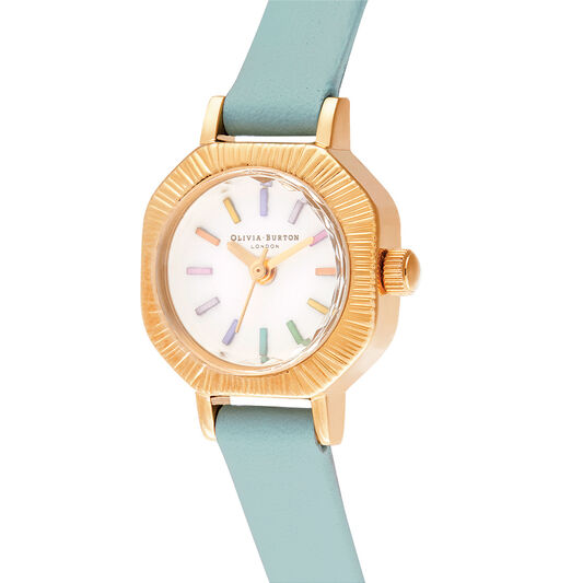 Rainbow Turquoise & Gold