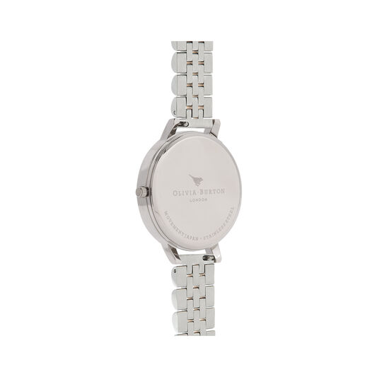 Mother of Pearl White Bracelet, Rose Gold & Silver