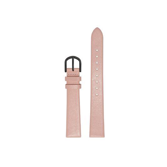 Big Dial Dusty Pink and Black Watch Strap