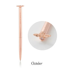 Celebration Bee Pen Vintage Rose Crystal & Rose Gold&nbsp;&nbsp;Oct