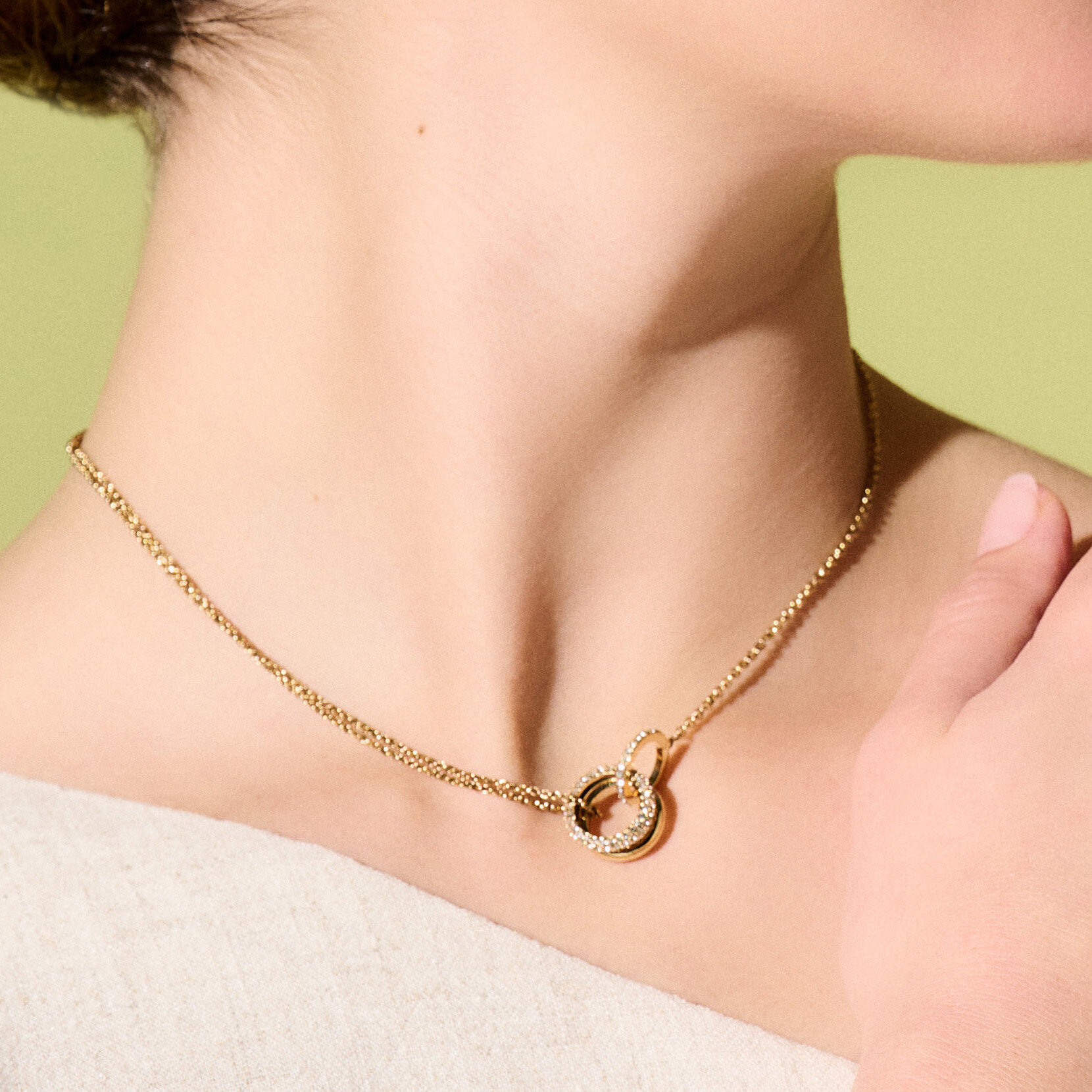 Entwine Gold Necklace