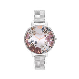 British Blooms Rose Gold & Silver Mesh