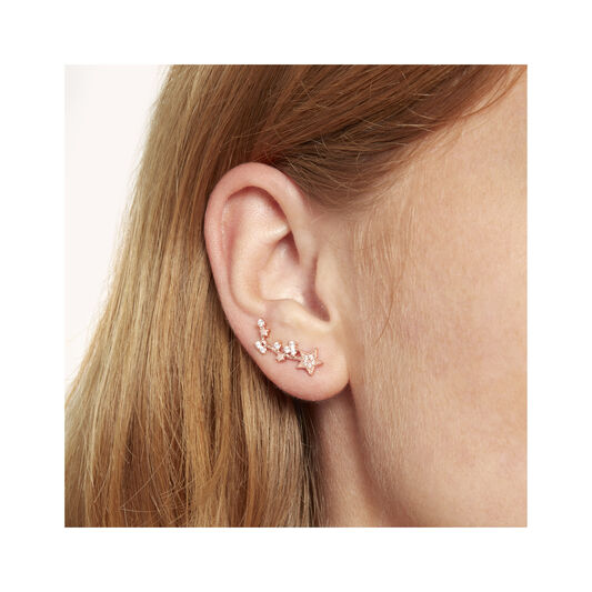 Celestial Star Crawler and Stud Earring