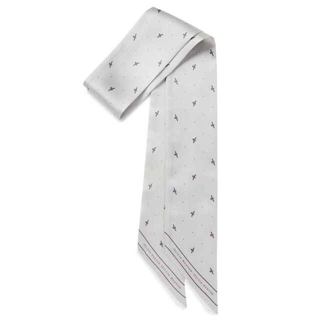 Bee & Dot Skinny Scarf Grey