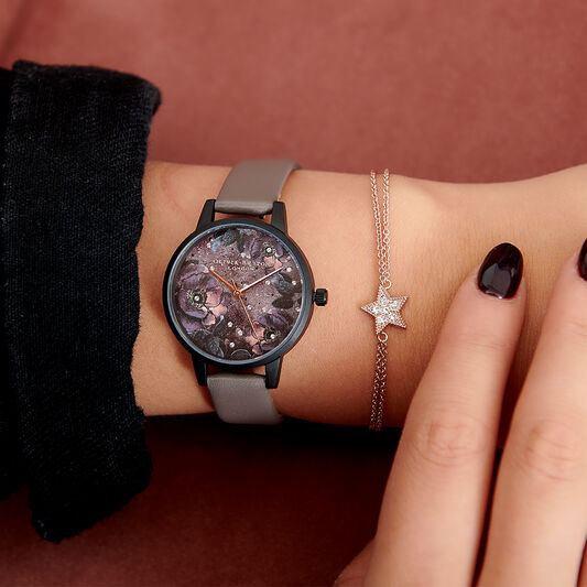 Celestial Vegan London Gray & Matte Black