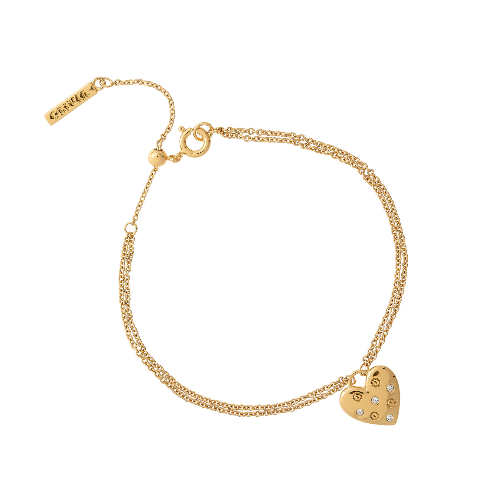 Classic Heart Gold Bracelet