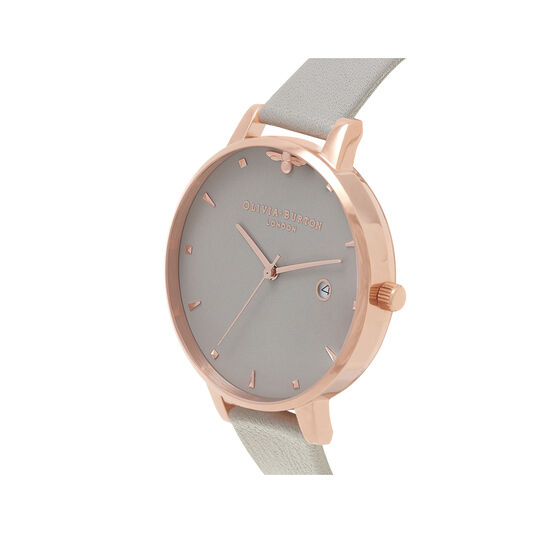 Queen Bee Grey Dial & Gold Watch