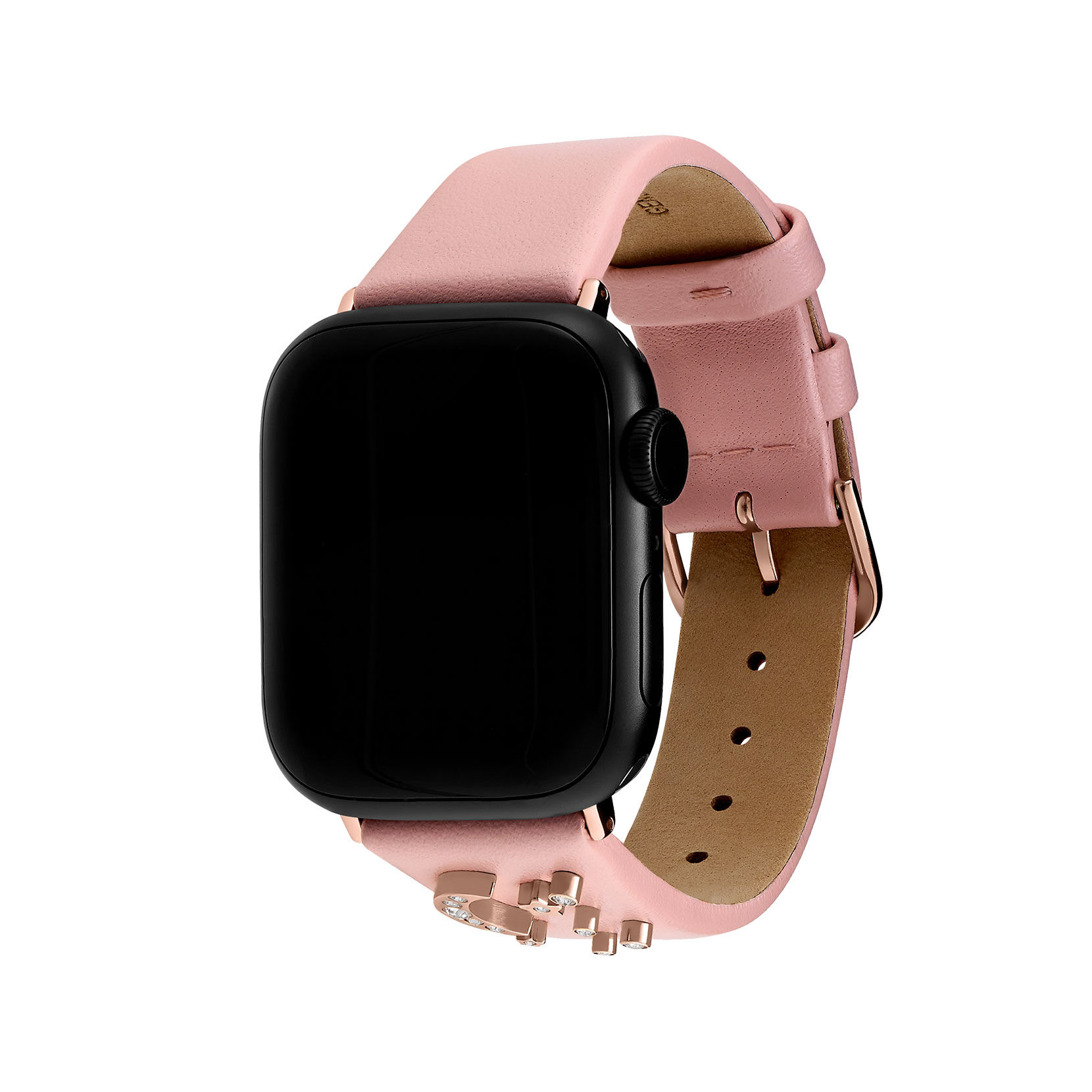 Rose Gold Stainless Steel LINK Strap For Apple Watch