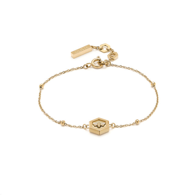 Minima Bee Gold Bracelet